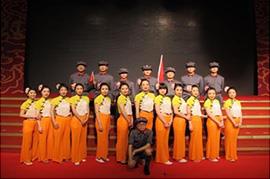參加"集團"紀念中國共產(chǎn)黨成立90周年文藝匯演